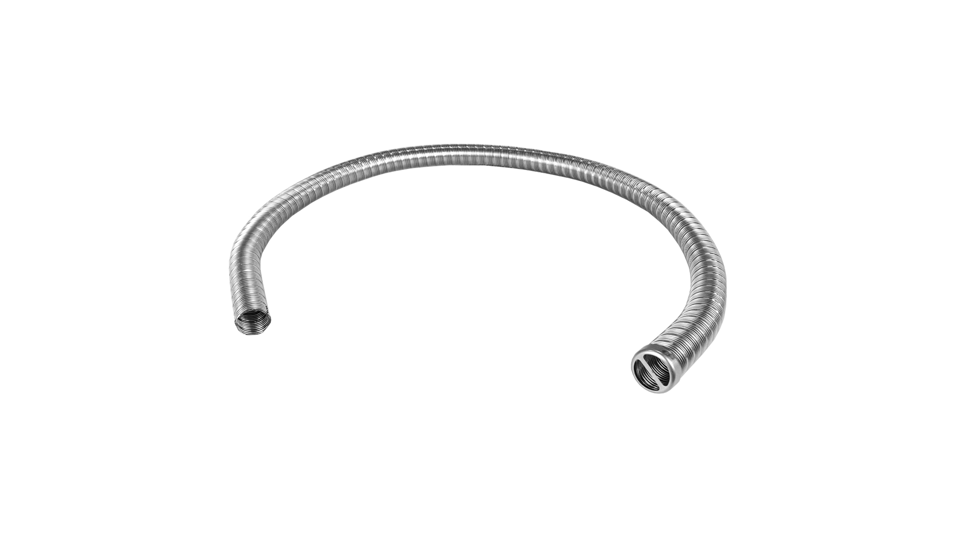 Exhaust pipe with end cap — For: Air 2D; 4D; Flow 5 / Length: 1 m